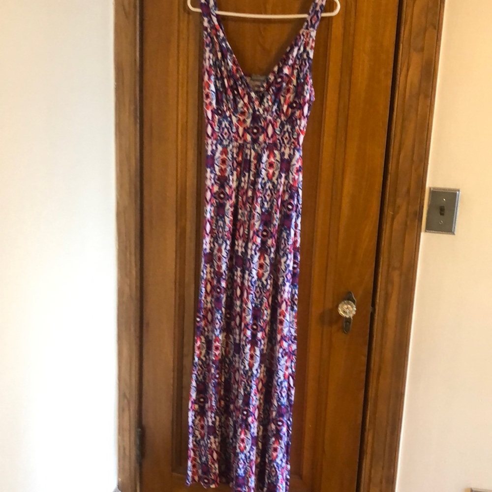 Loveapella multicolored maxi dress.